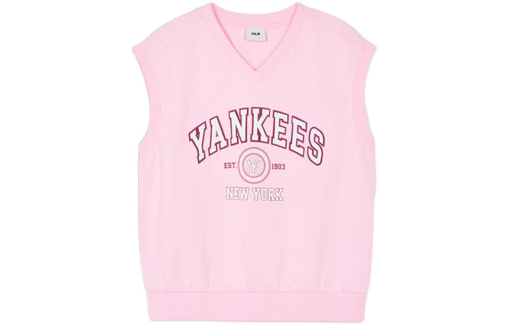 MLB Детская спортивная одежда Casual New York Yankees розовая — фото 3