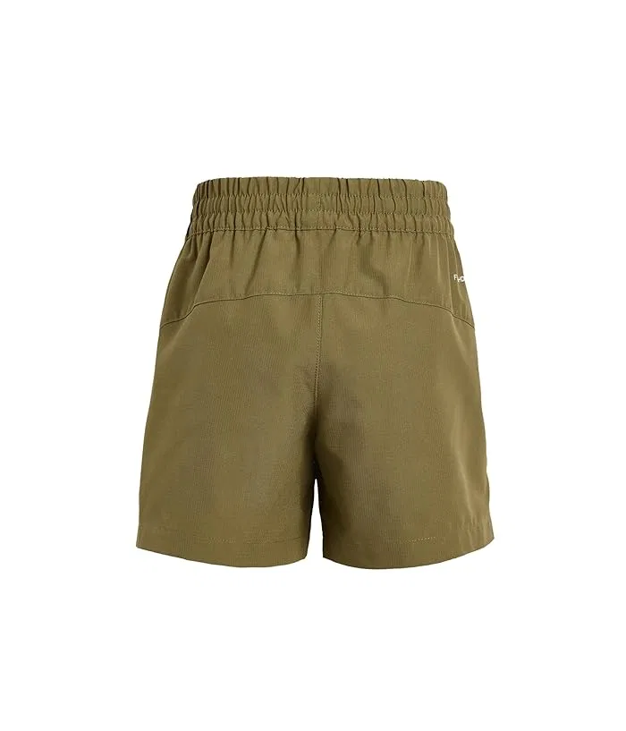 Шорты Class V 5" The North Face Kids, Cedar Logo Weather Topo Phantom Print — фото 2