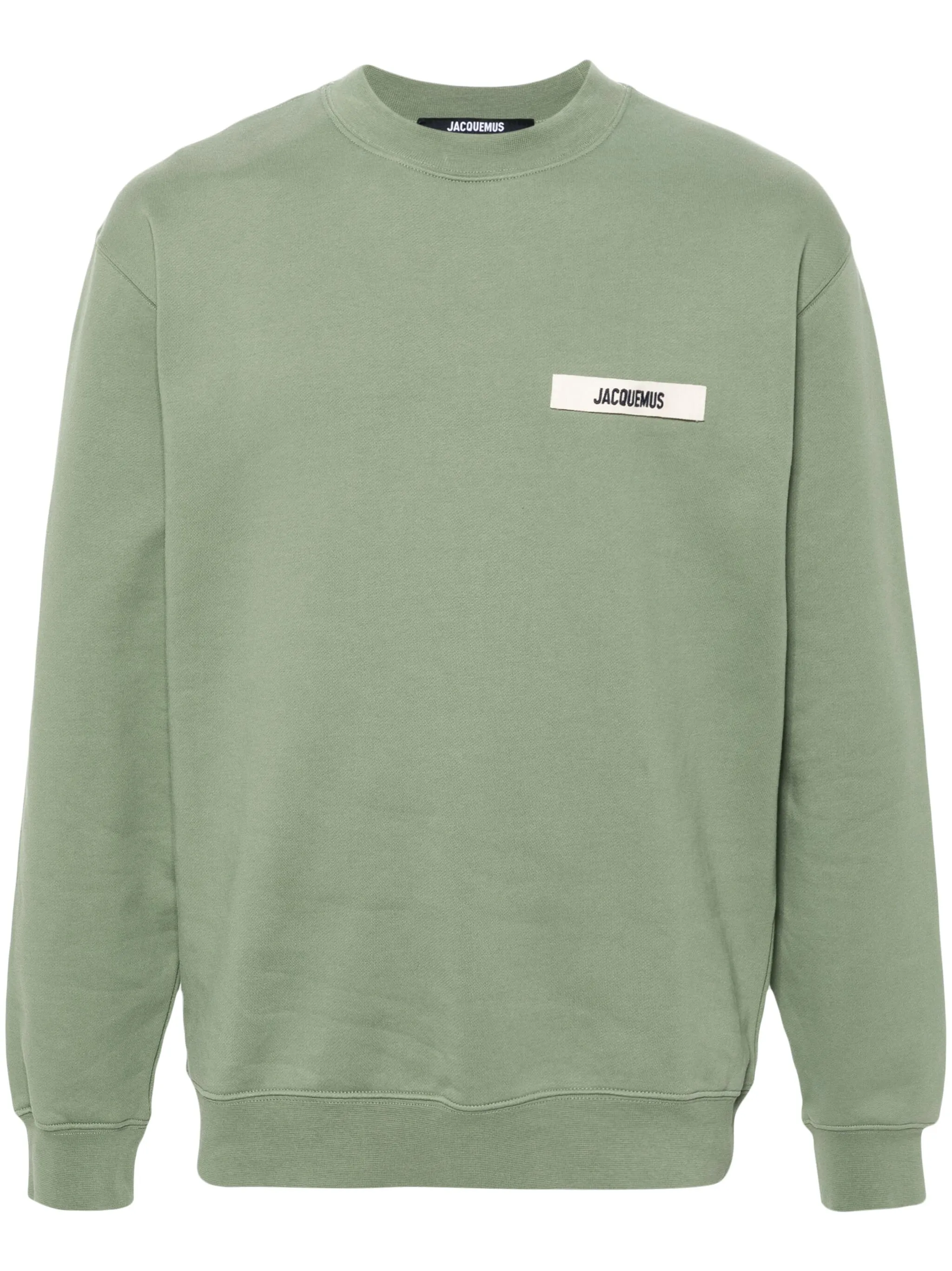 

Толстовка Le sweatshirt Gros Grain Jacquemus, зеленый