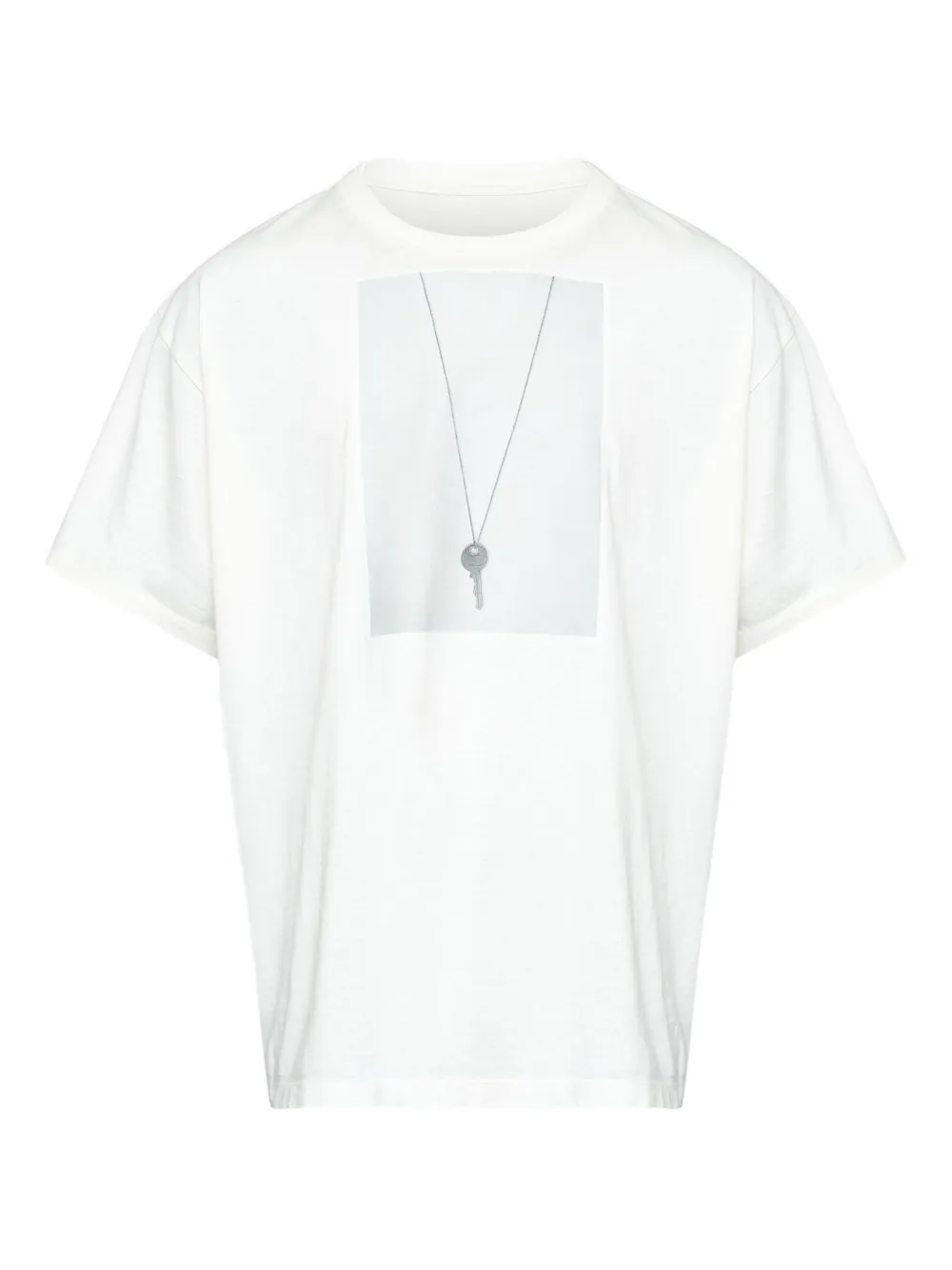 

Футболка с круглым вырезом Mm6 Maison Margiela, белый