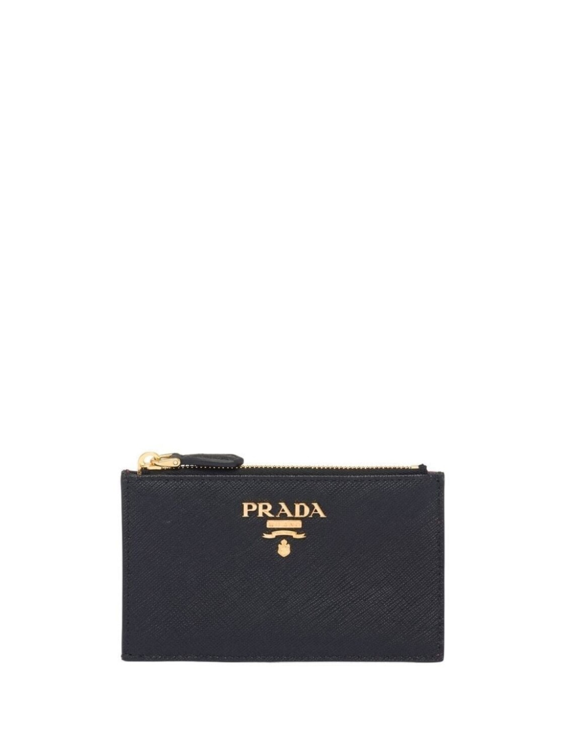 

Prada картхолдер из сафьяновой кожи, черный