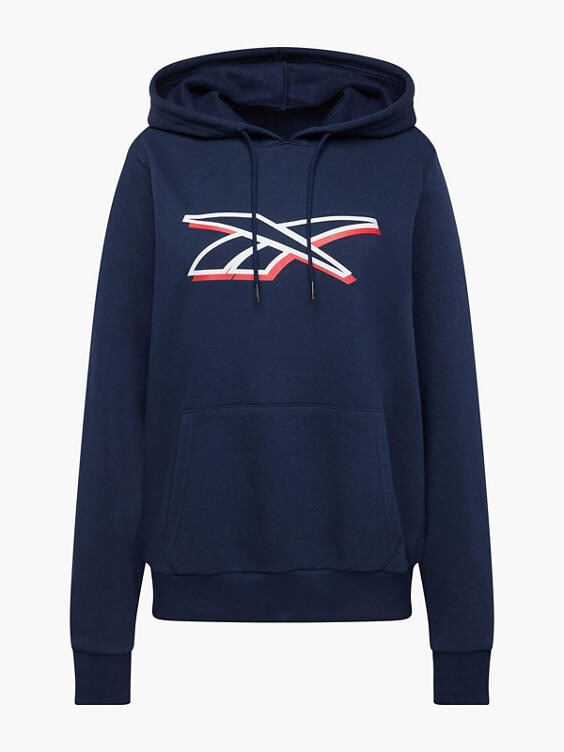 

Толстовка с капюшоном Reebok, синий