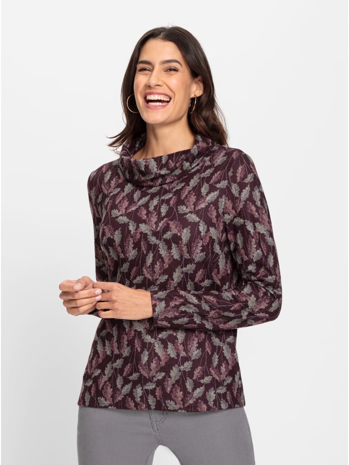 

Футболка с принтом бордового и кунжутного цветов WITT WEIDEN