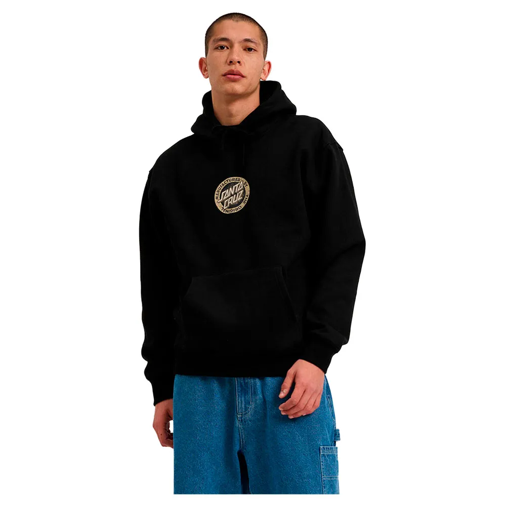 

Худи Santa Cruz Carved mfg front, черный