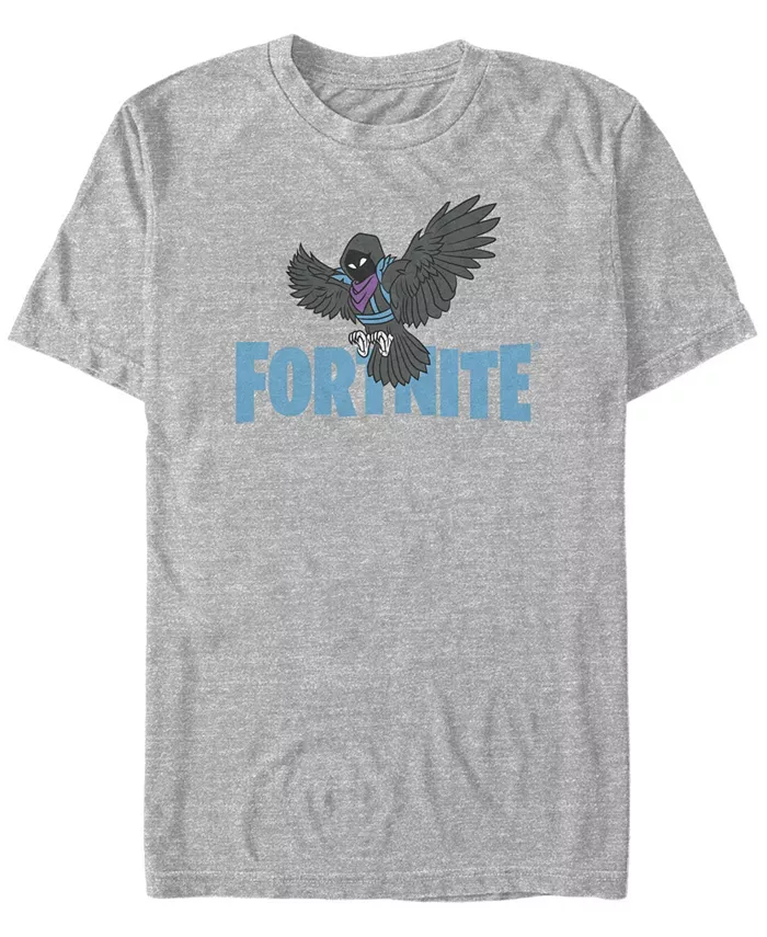

Мужская футболка Wings of Fortnight с коротким рукавом Fifth Sun, серый
