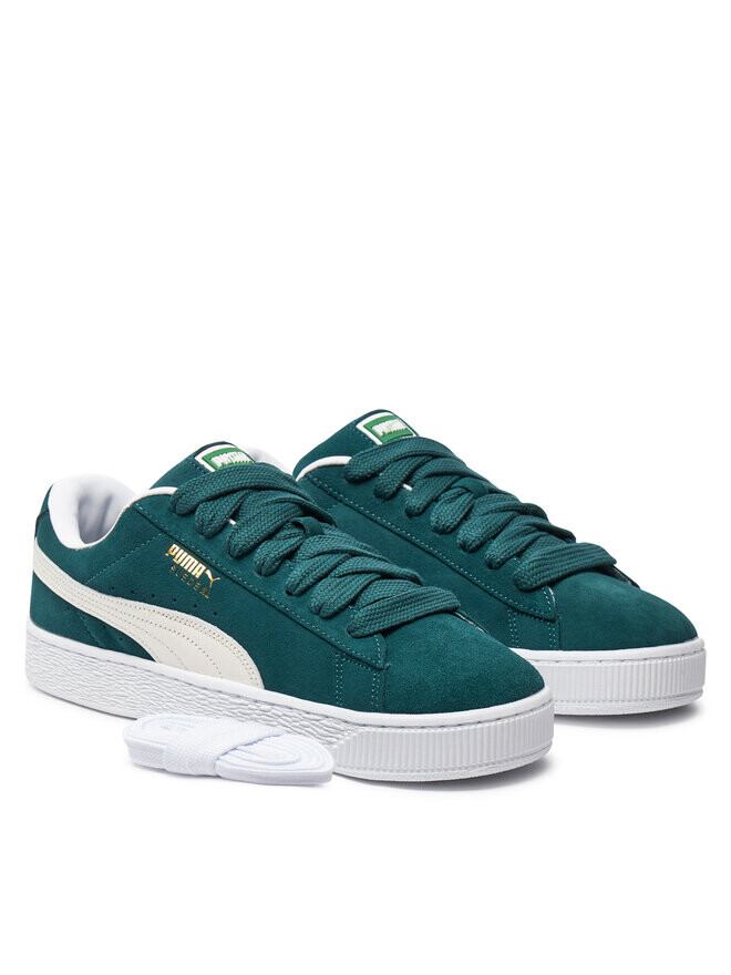 Кроссовки Puma Suede XL 395205 21 Verde, зеленый — фото 2