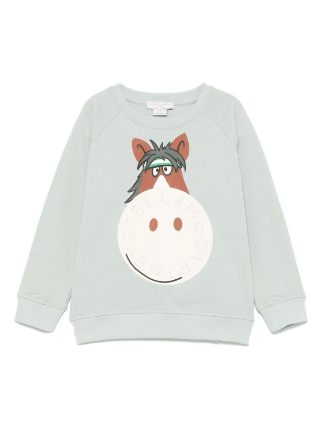 

Stella McCartney Kids толстовка с принтом, зеленый