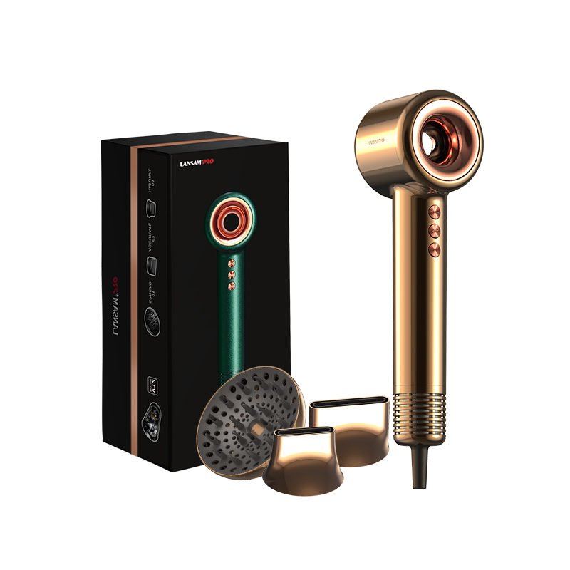 

Фен для волос Lansam, Gold