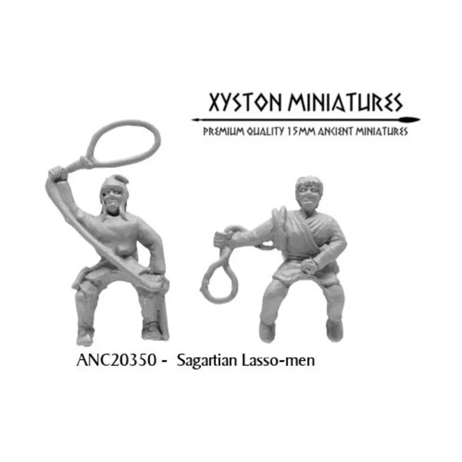 

Сагартианские лассо-мужчины, Ancients - Achaemenid Persian (15mm) (Xyston Miniatures)