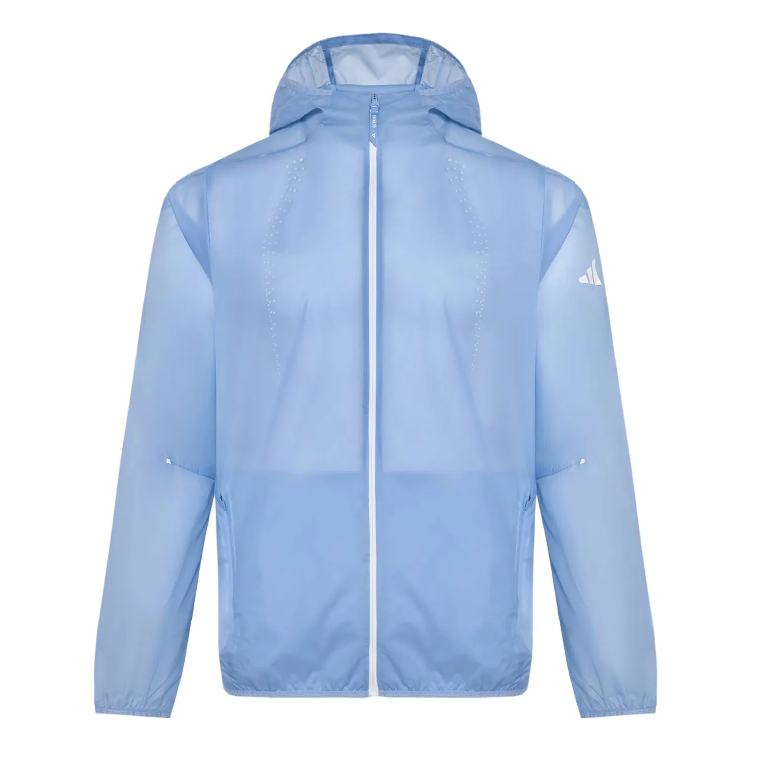 Мужская беговая куртка RIM LW Adidas, Smoke Blue/White