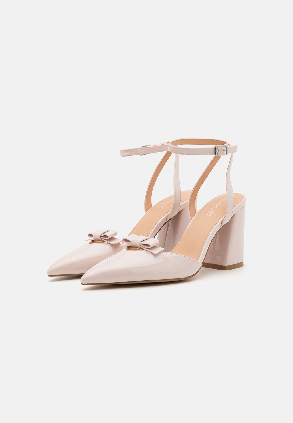 Классические туфли на каблуке High heels Even&Odd, бежевый — фото 2