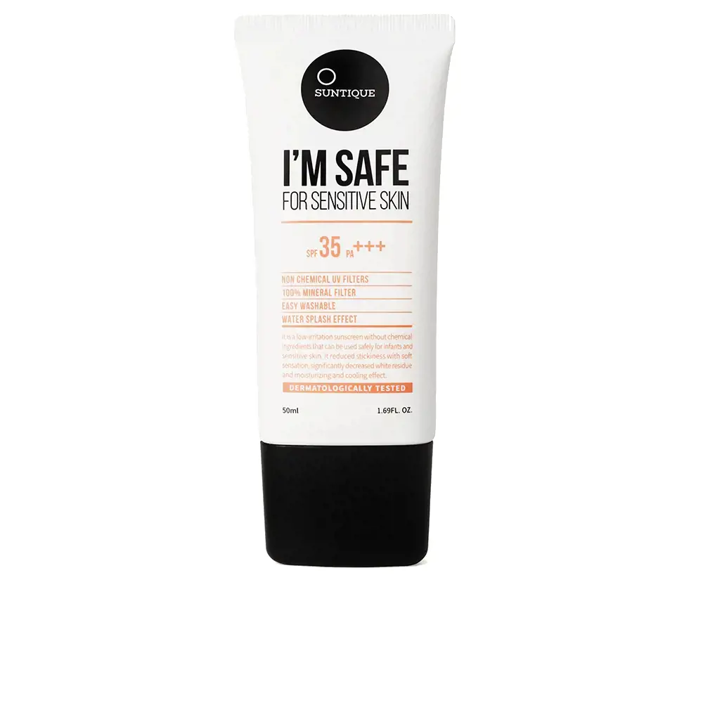 

Солнцезащитный крем I’M Safe For Sensitive Skin Spf35+ Suntique, 50 мл