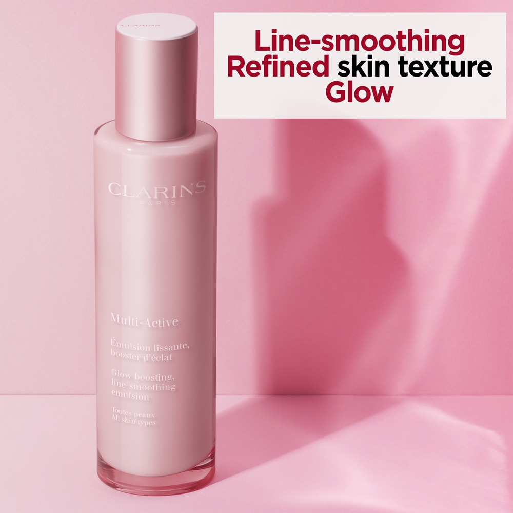 Эмульсия Clarins — Мультиактивная с осветляющим и разглаживающим эффектом, 100 мл — фото 2