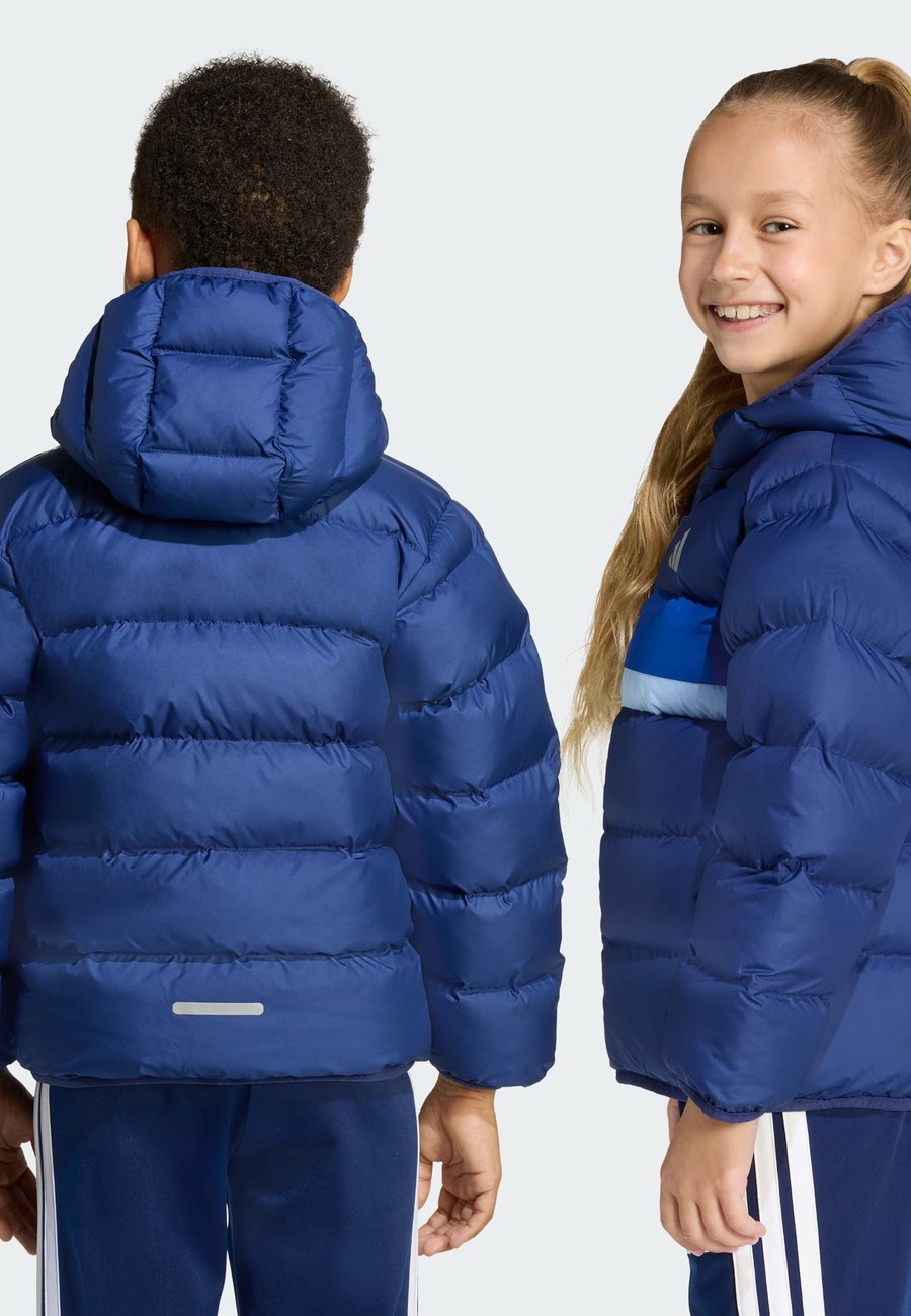 Зимняя куртка Adidas Performance Winter jacket, Dark Blue Team Royal Blue Glow Blue/Blue — фото 2