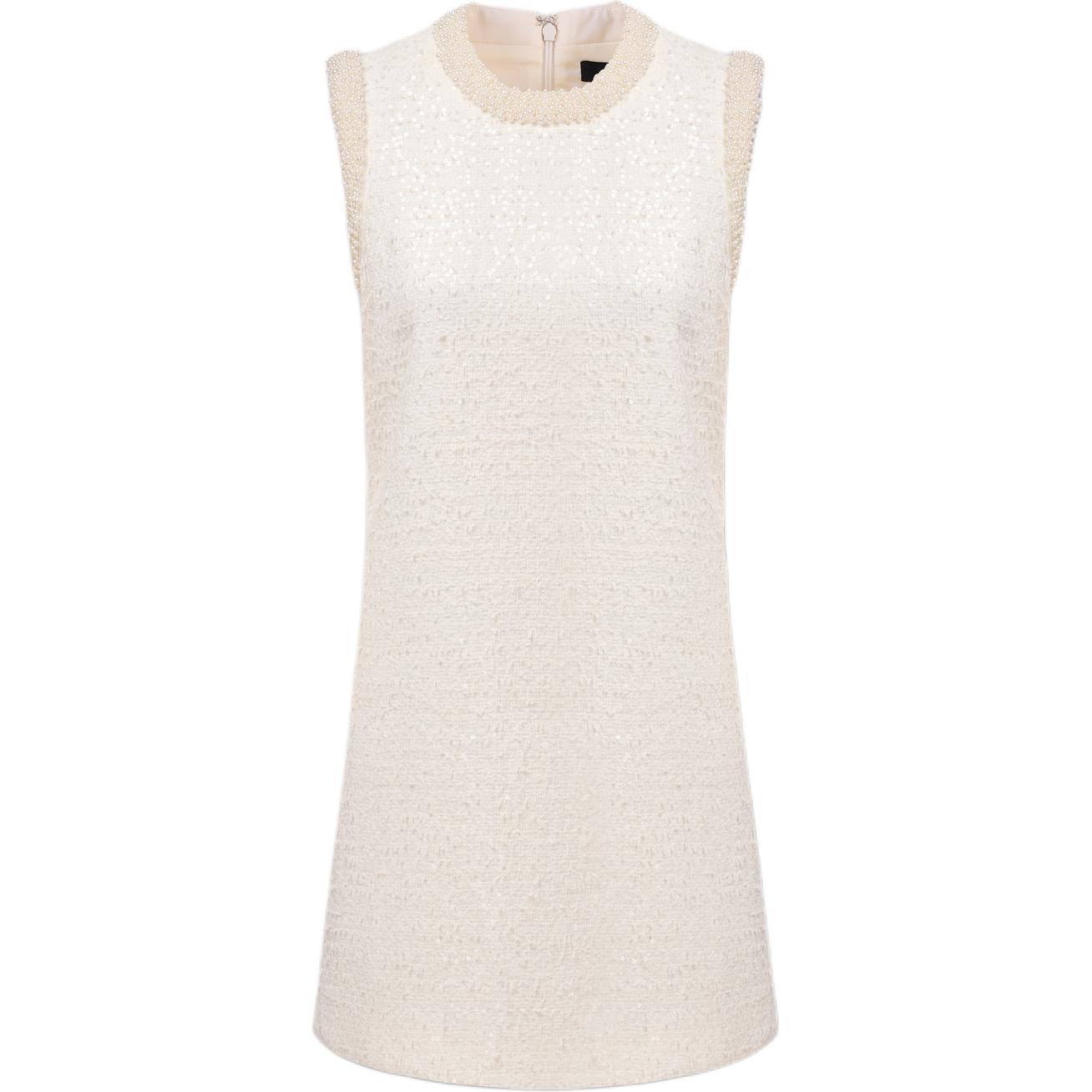 

Karl Lagerfeld FW25 Женское платье без рукавов KARL LAGERFELD / Karl Lagerfeld Jeans, Ecru