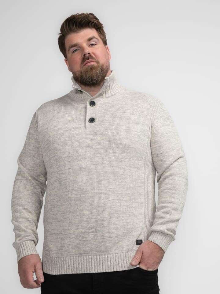 

Пуловер Petrol Industries Melage Pullover, цвет Plus Size ChignikWeiß
