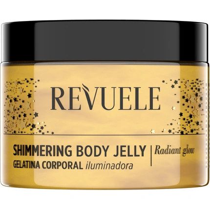 Мерцающее желе для тела Gold Golden Shine - 400 миллилитров Revuele