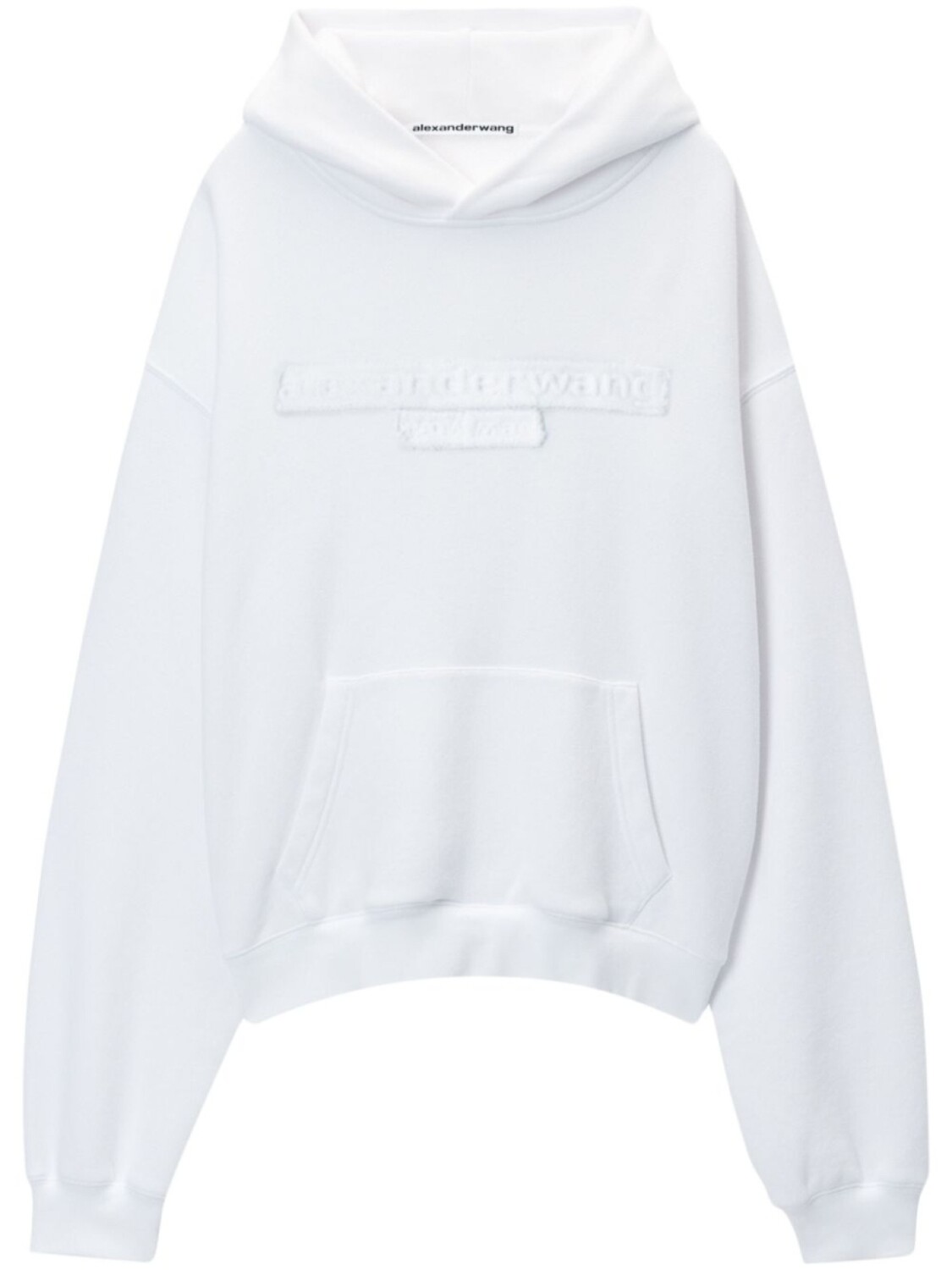 

Толстовка с капюшоном и логотипом Alexander Wang, белый