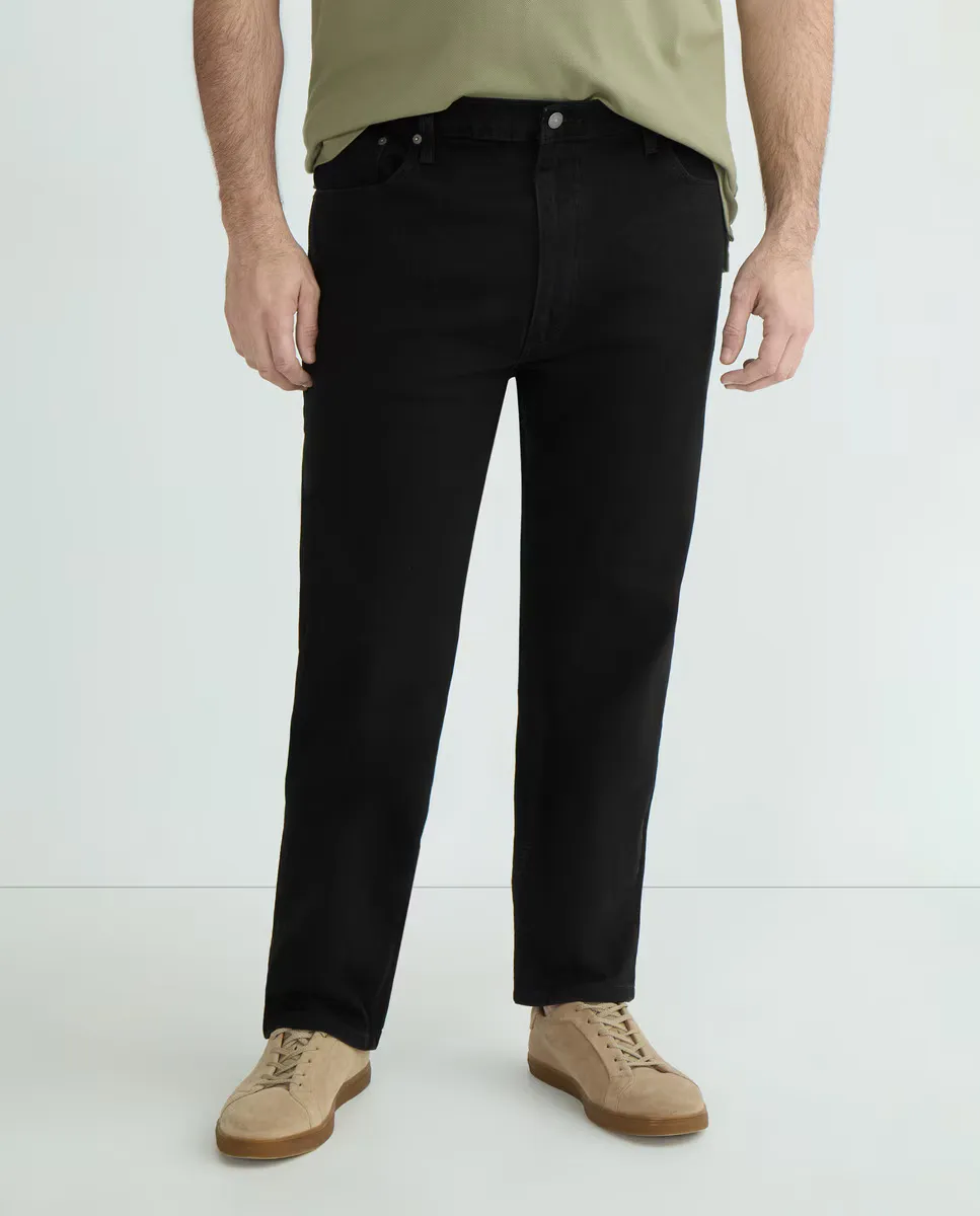 Мужские джинсы 502 Taper Stretch — Большие размеры Levi's, черный — фото 2