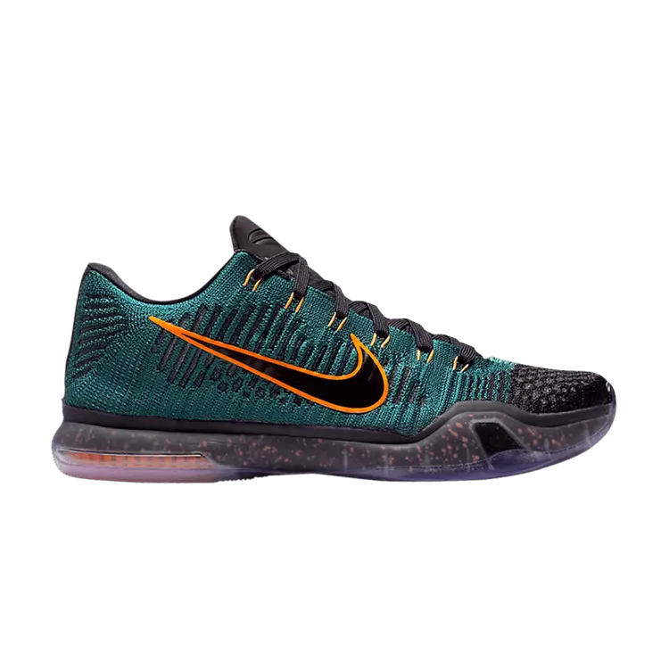 

Кроссовки Nike Kobe 10 Elite Drill Sergeant, зеленый