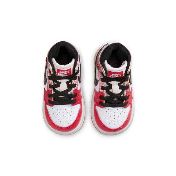 Кроссовки 1 ретро высокие og x marvel Air Jordan, красный — фото 3