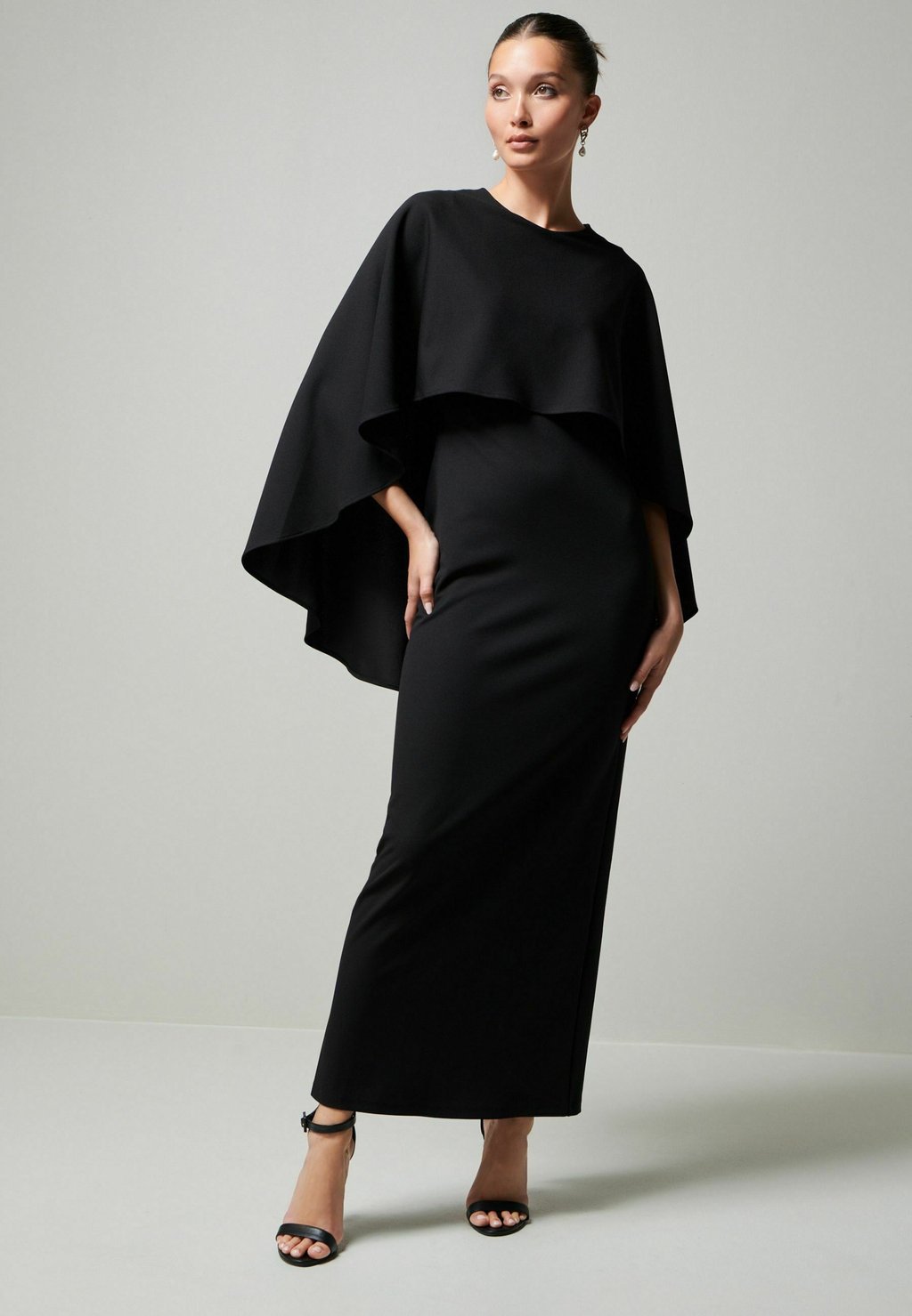 

Длинное платье Vestito di maglina Next, черный