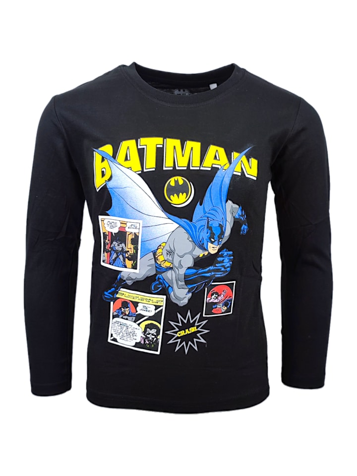 

Рубашка с длинным рукавом Batman, черный