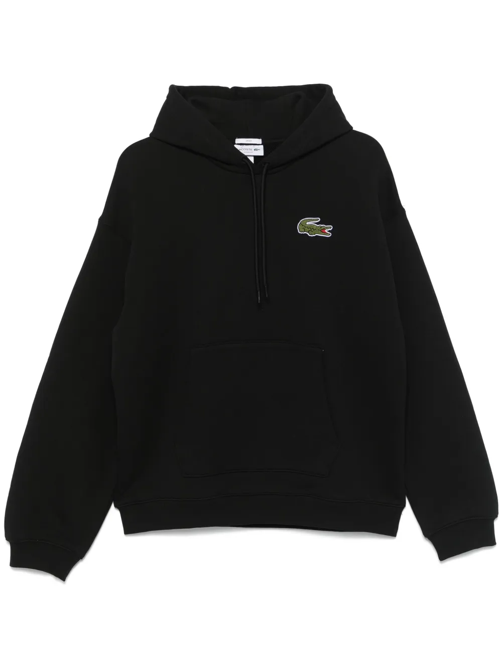 

Худи с нашивкой Lacoste, черный