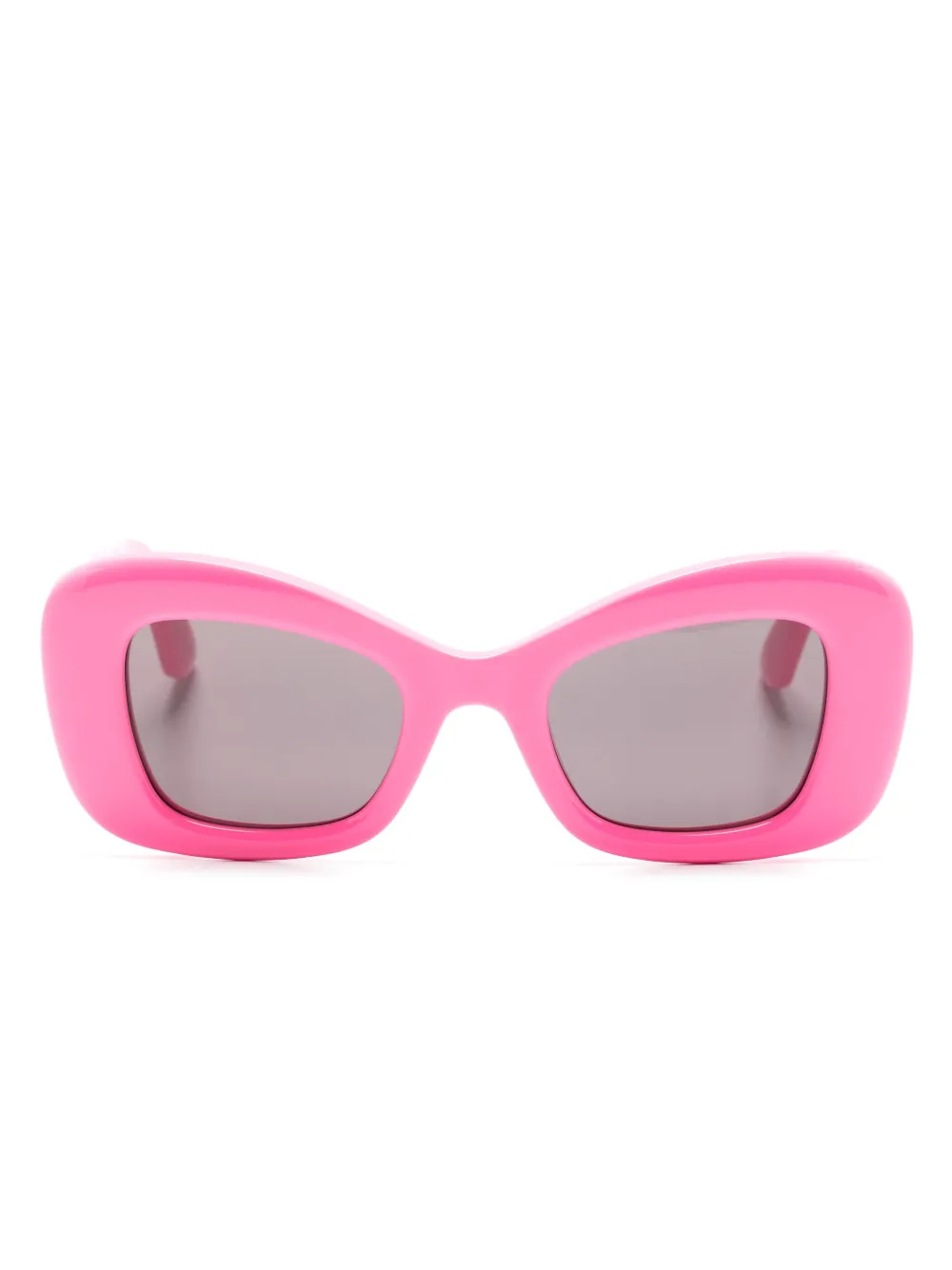 

Солнцезащитные очки Bold в оправе 'кошачий глаз' Alexander McQueen Eyewear, розовый