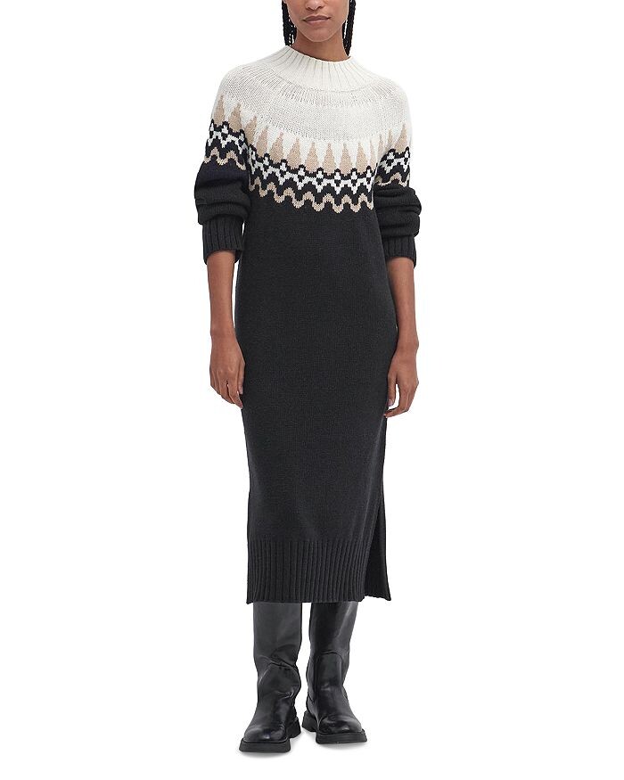 

Платье-свитер Barbour Kingsford Fair Isle, мультиколор