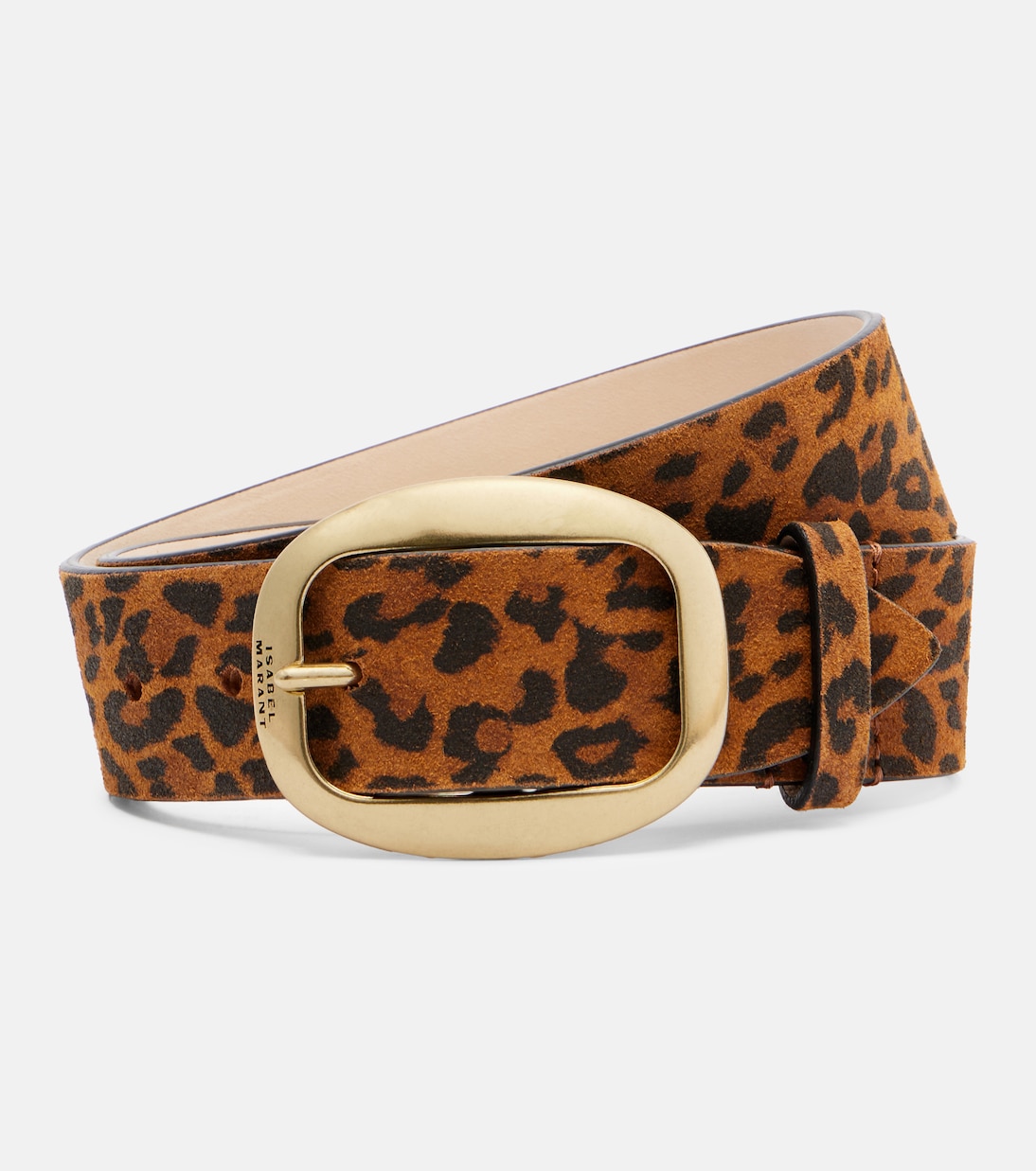 

Даро пояс из замши с леопардовым принтом Isabel Marant, Leopard