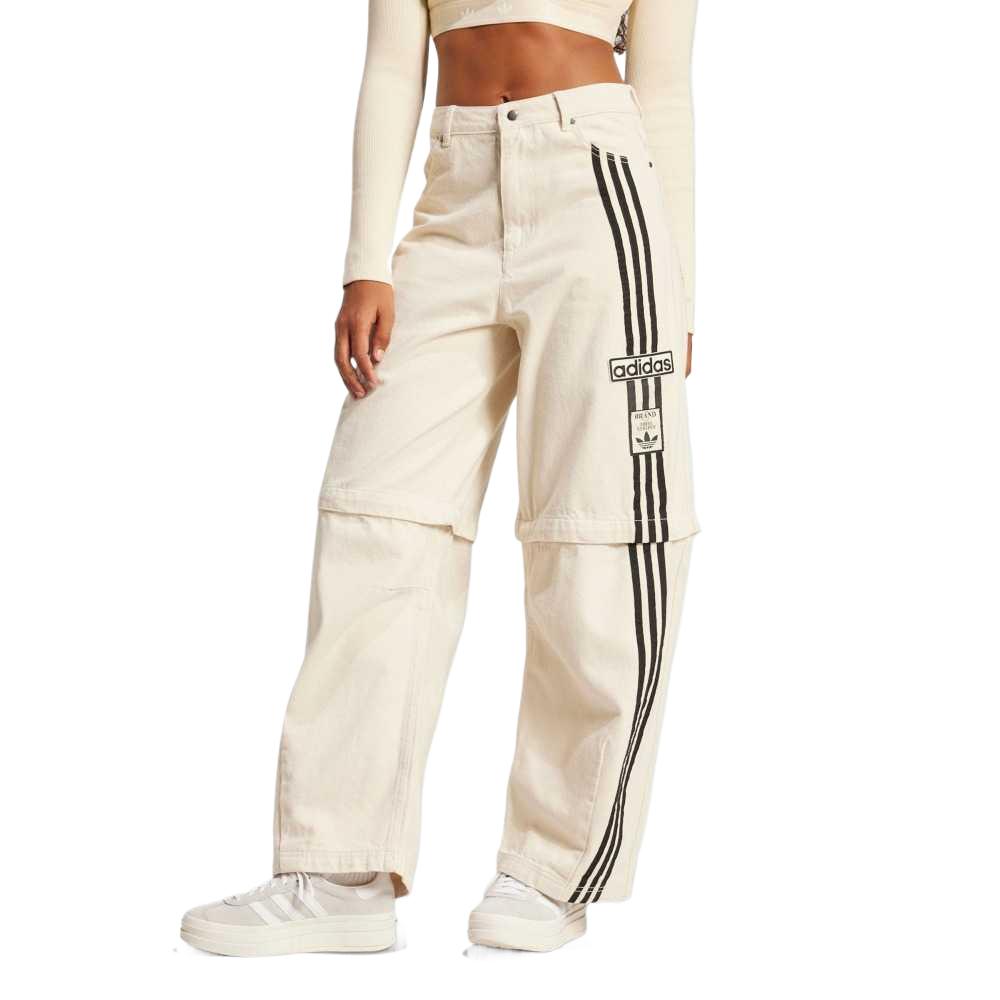 Adidas Originals Женские джинсы adibreak ss25 натуральный деним beige yellow — фото 3