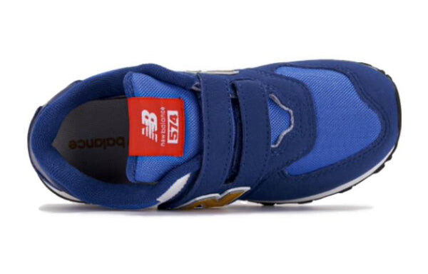 Кроссовки 574 обувь New Balance, синий — фото 3