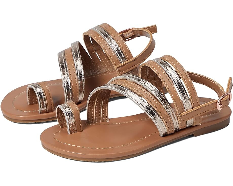 

Сандалии Kurt Geiger London Mini Deliah, цвет Tan/Rose Gold 1