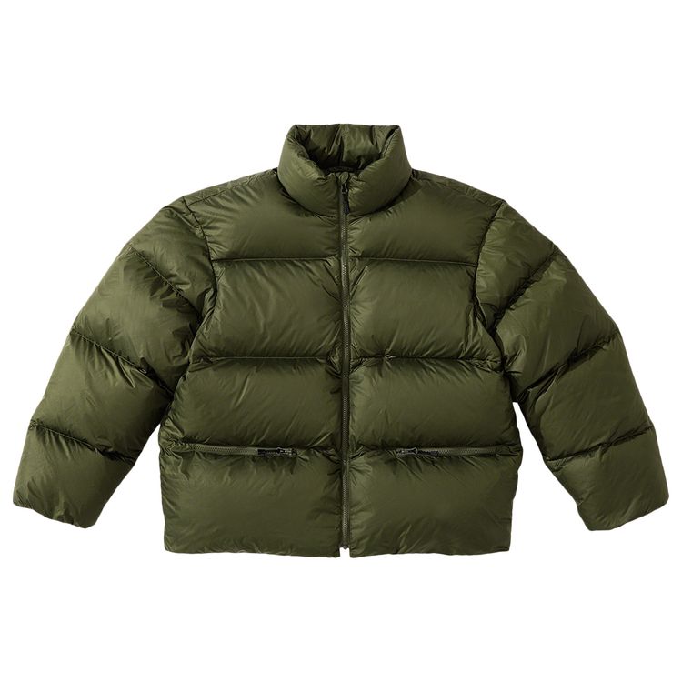 

Куртка Supreme x Yohji Yamamoto Down Jacket 'Olive', зеленый