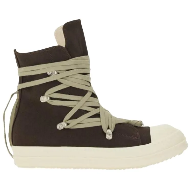 Rick Owens DRKSHDW Кроссовки скейтерские high top мужские brown — фото 3