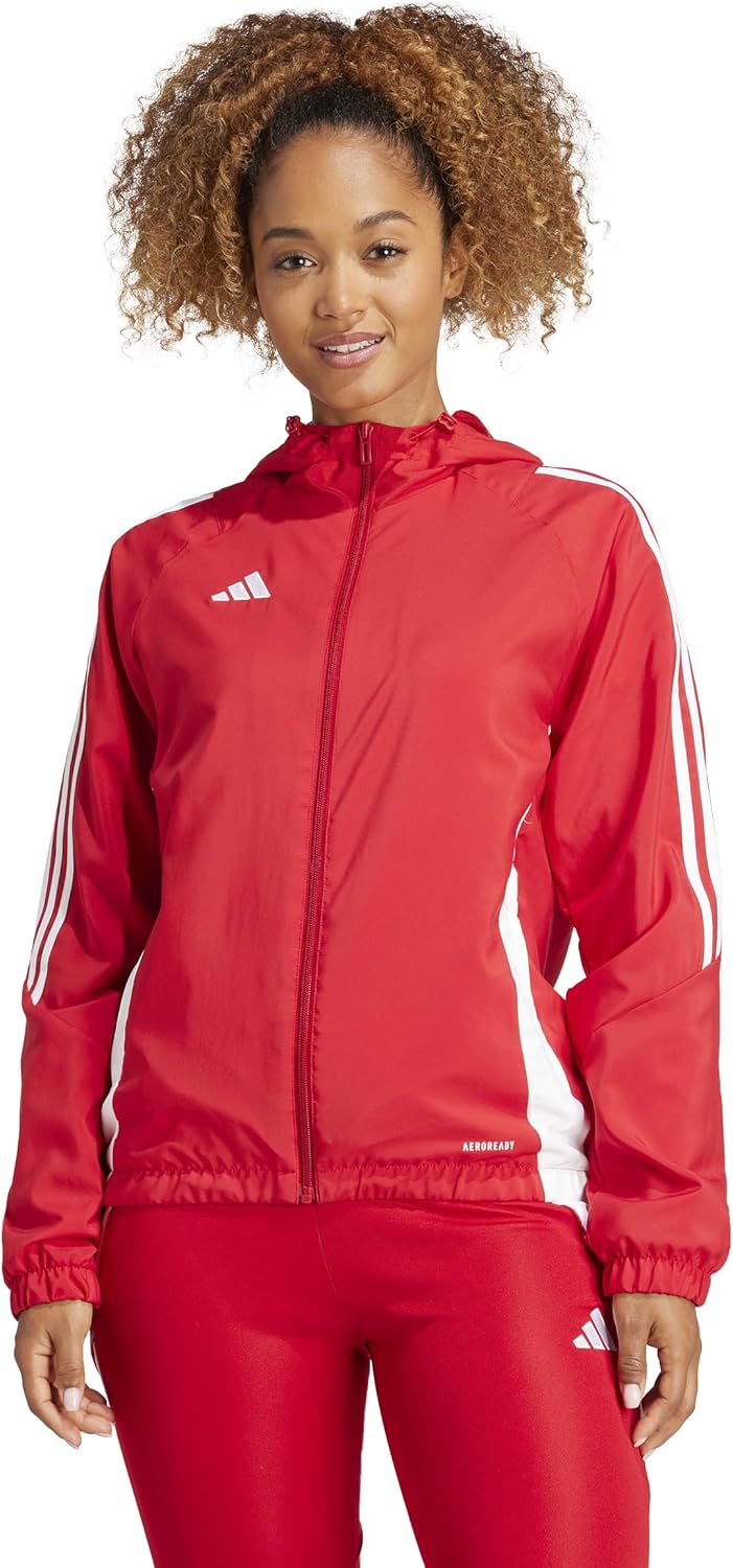 

adidas Женская ветровка Tiro 24, Team Power Red/White