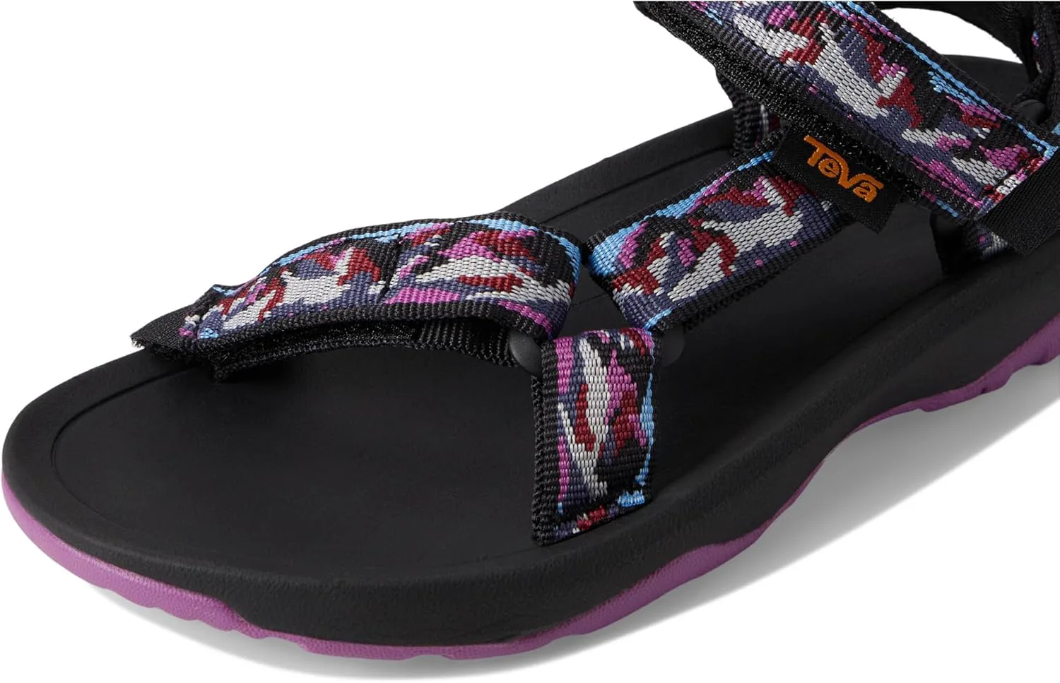 Детские сандалии Teva Hurricane XLT2 для мальчиков и девочек, синий/фиолетовый — фото 2