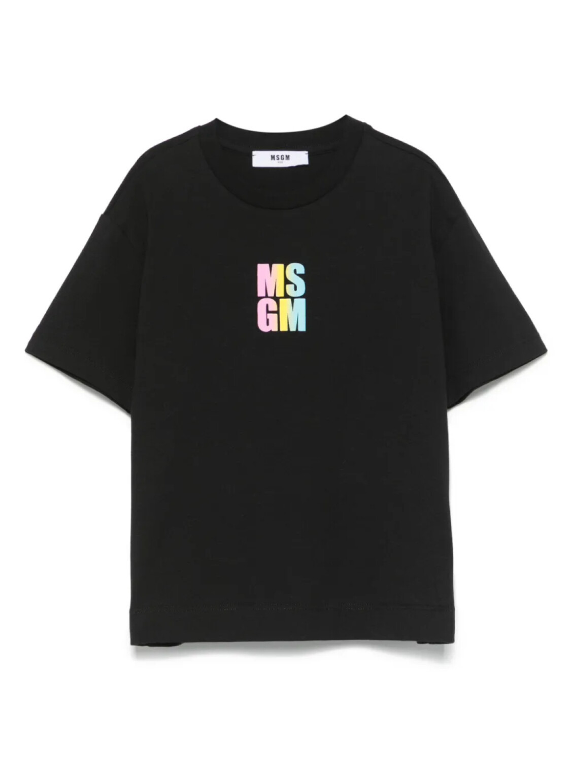 

Футболка с логотипом MSGM Kids, черный