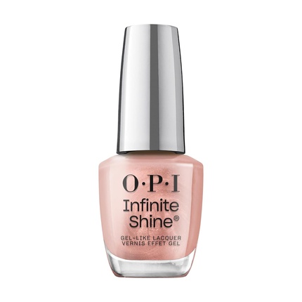 

Стойкий лак для ногтей OPI Infinite Shine с ярким металлическим покрытием, матовый розовый, 0,5 жидк. унции