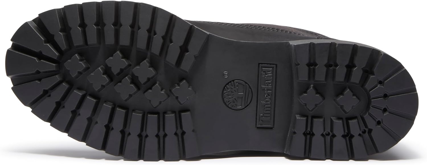 Timberland мужские Premium Mid Chukka ботинки на шнуровке, Black Nubuck — фото 4