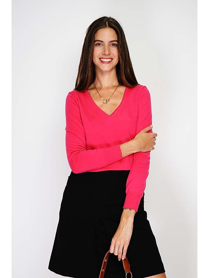 

Пуловер William de Faye Pullover, розовый