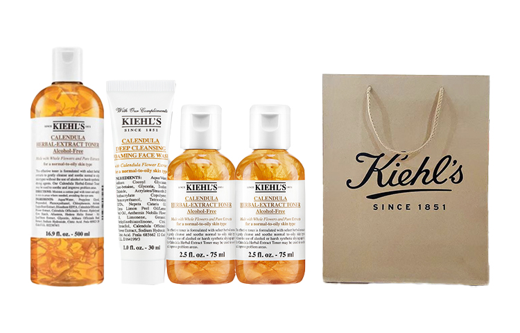 

Kiehl's Keyanshi набор для ухода за кожей с календулой Golden Pot увлажняющий и питающий 500мл+30мл+75мл*2