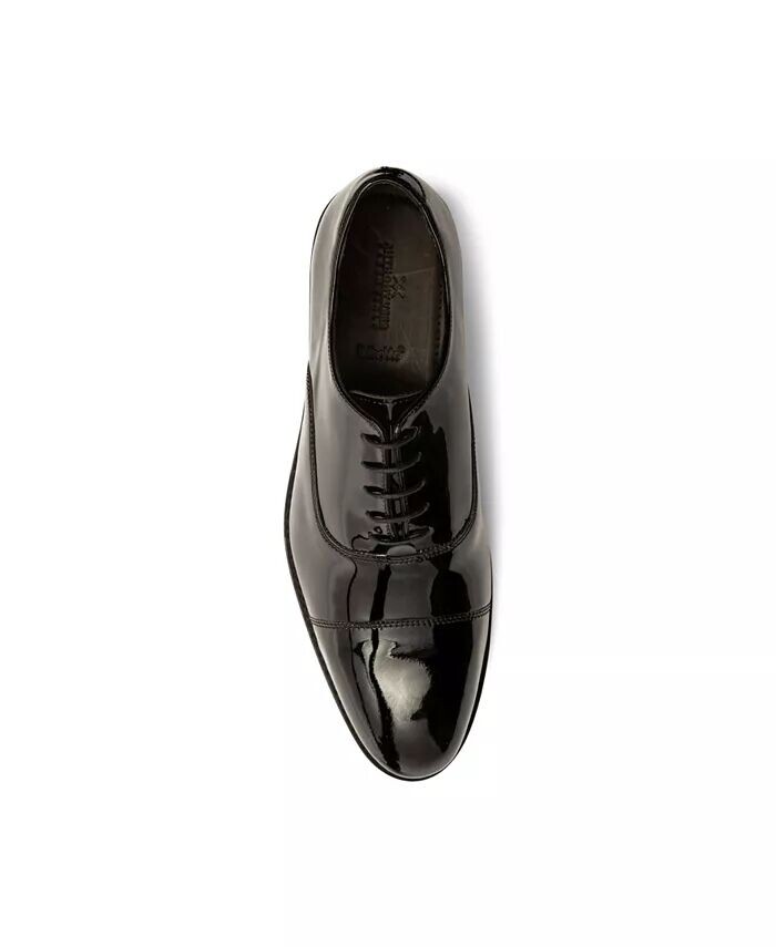 Мужские кожаные туфли-оксфорды Clinton Tux Cap-Toe Anthony Veer, черный — фото 4