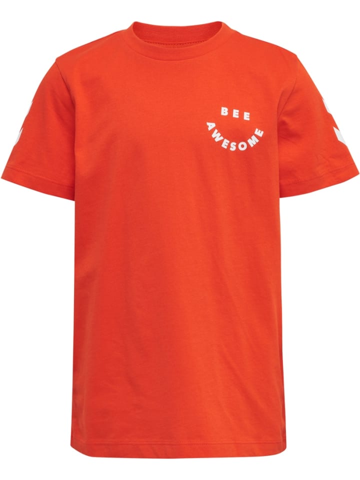 

Футболка Optimism T-Shirt S/S красного цвета Hummel, Красный, Футболка Optimism T-Shirt S/S красного цвета Hummel