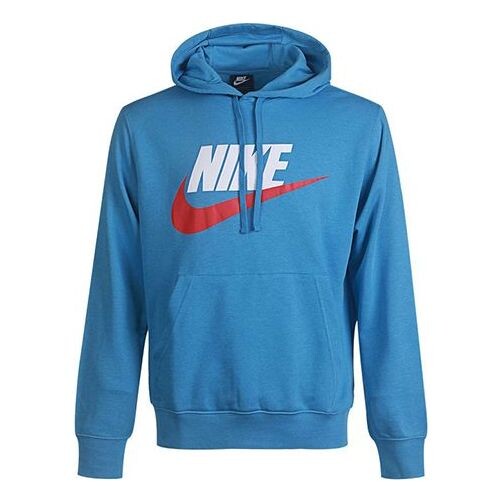 

Толстовка Nike Sportswear Logo AS Nike Sportswear HBR PO Blue, синий