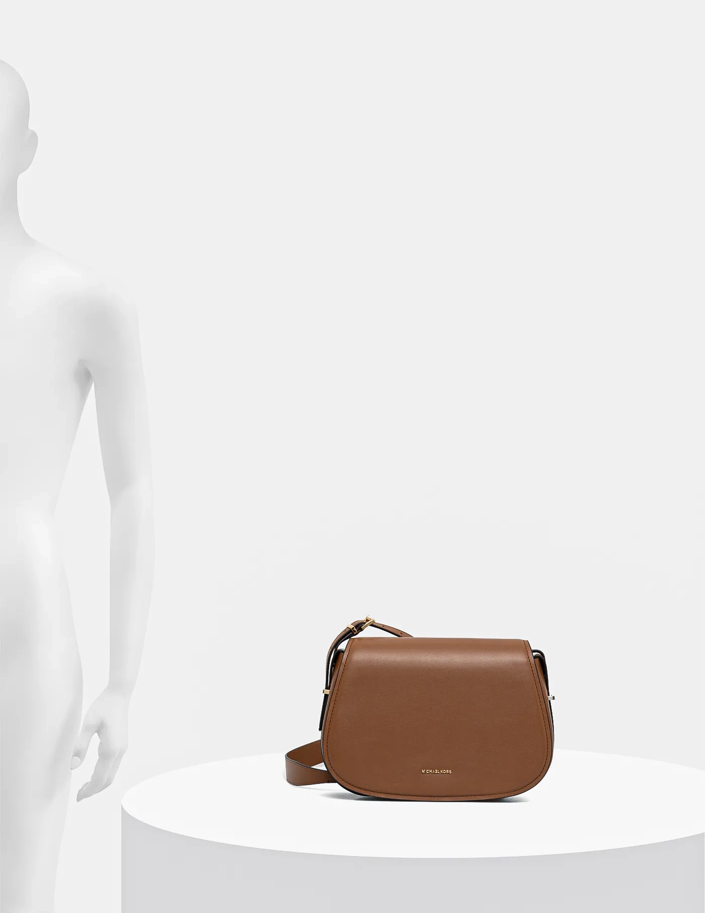 

Кожаная сумочка MICHAEL Michael Kors, коричневый