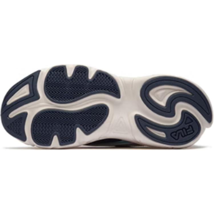 FILA KIDS Детские кроссовки с низким верхом, устойчивые к истиранию, темно-серые, синие — фото 3
