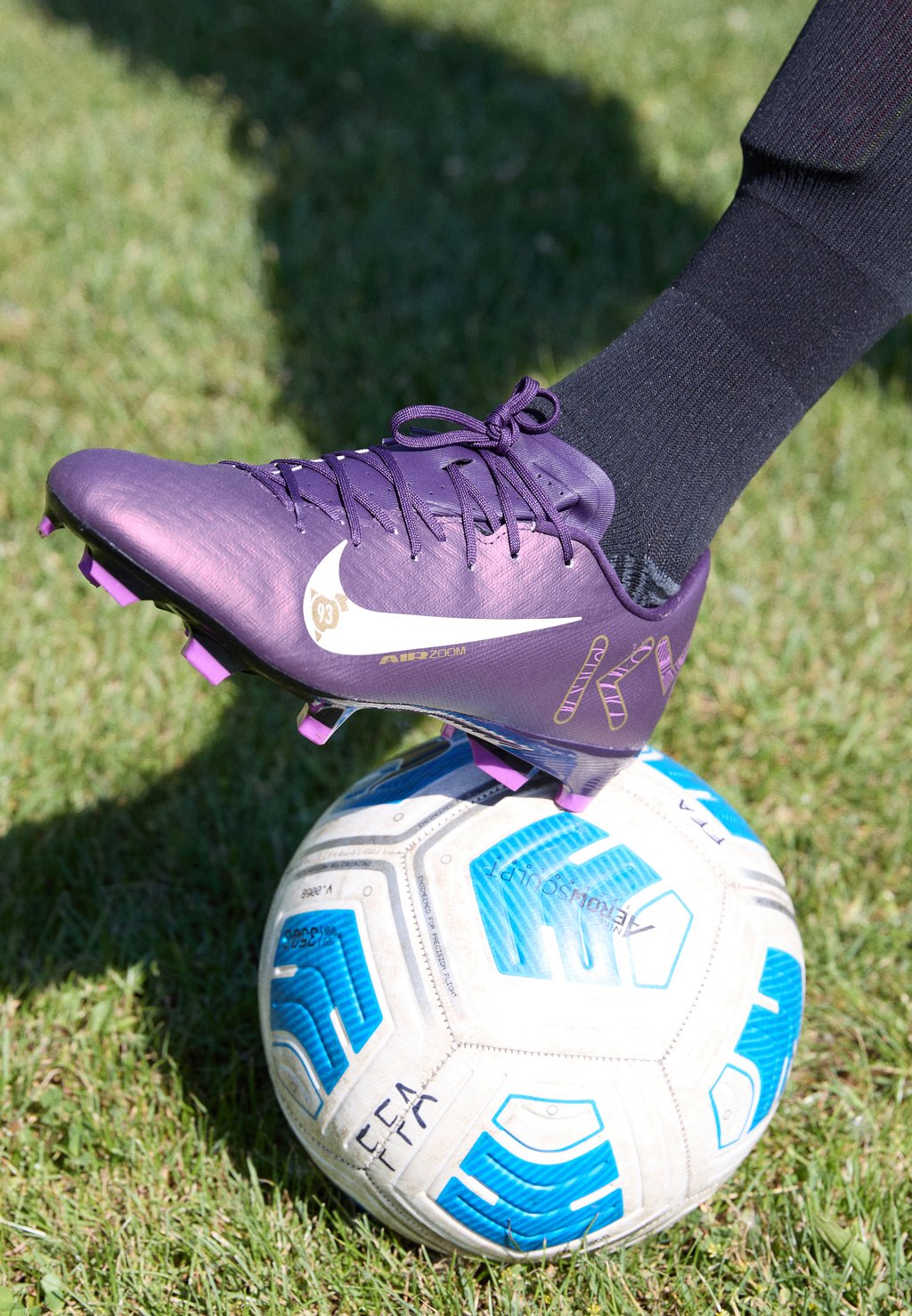 Футбольные бутсы ZOOM VAPOR 16 ACADEMY Nike Performance, фиолетовый — фото 2