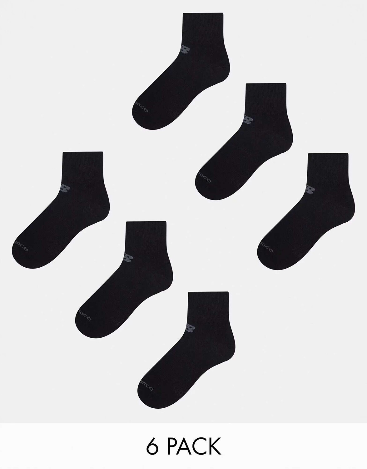 

Черные носки New Balance Performance (6 шт.)